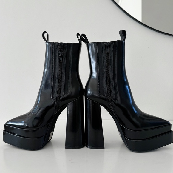 🏷️ SOLD • BROWNS • B2 Bowden Platform Boots in Black • 5 - Picture 11 of 16